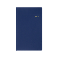 Brepols Breform Seta dagagenda met uurindeling 2026 blauw (1 dag per pagina) 6-talig 262442