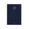Brepols Bretime Lima 16 maanden weekagenda met uurindeling 2026-2027 blauw (1 week per 2 pagina's) 6-talig 440179 - 1
