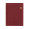 Brepols Concorde Lima weekagenda met uurindeling 2027 bordeaux (1 week per 2 pagina's) 6-talig 440213 - 1