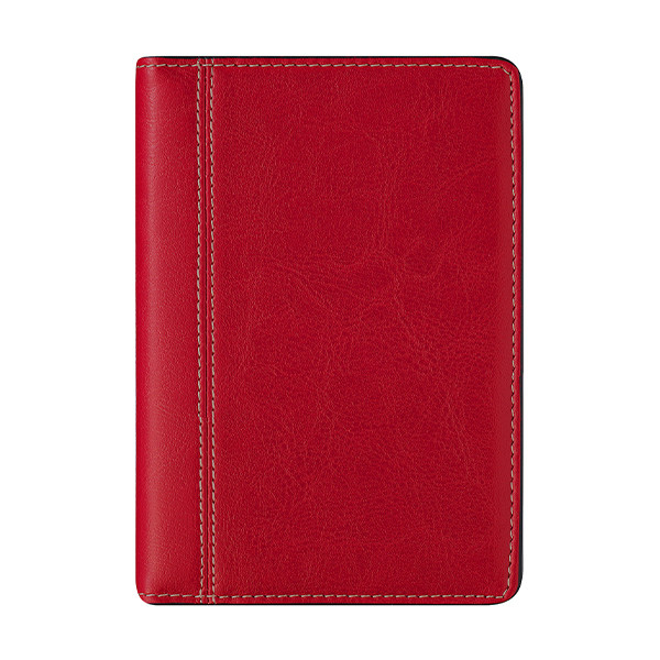 Brepols Delta Palermo weekagenda 2026 rood (1 week per 2 pagina's) 6-talig 0.834.3302.07.2.0 262511 - 1