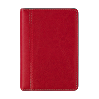 Brepols Delta Palermo weekagenda 2026 rood (1 week per 2 pagina's) 6-talig 0.834.3302.07.2.0 262511