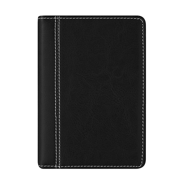 Brepols Delta Palermo weekagenda 2026 zwart (1 week per 2 pagina's) 6-talig 0.834.3302.01.2.0 262510 - 1