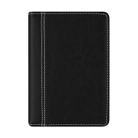 Brepols Delta Palermo weekagenda 2026 zwart (1 week per 2 pagina's) 6-talig 0.834.3302.01.2.0 262510