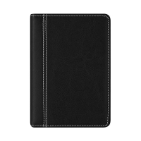 Brepols Delta Palermo weekagenda 2027 zwart (1 week per 2 pagina's) 6-talig 440331