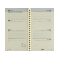 Brepols Interplan 16 maanden weekagenda 2025-2026 navulling (1 week per pagina) 6-talig 2.730.9900.00.2.0 262399