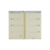 Brepols Interplan 16 maanden weekagenda 2026-2027 navulling (1 week per 2 pagina's) 6-talig 440197
