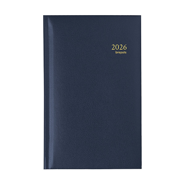 Brepols Interplan Lima weekagenda 2026 blauw (1 week per 2 pagina's) 6-talig 0.736.1255.06.6.0 262493 - 1