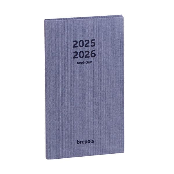 Brepols Interplan Nature 16 maanden weekagenda 2025-2026 blauw (1 week per pagina) 6-talig 2.730.5425.99.6.0BL 262393 - 1