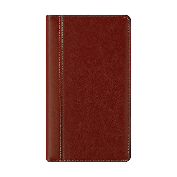Brepols Interplan Palermo weekagenda 2027 bruin (1 week per 2 pagina's) 6-talig 440316 - 1