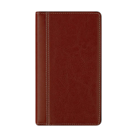 Brepols Interplan Palermo weekagenda 2027 bruin (1 week per 2 pagina's) 6-talig 440316