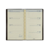 Brepols Interplan Palermo weekagenda 2027 bruin (1 week per 2 pagina's) 6-talig 440316 - 2