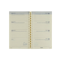 Brepols Interplan weekagenda 2027 navulling (1 week per 2 pagina's) 6-talig 440221