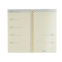 Brepols Notaplan weekagenda 2027 navulling (1 week per 2 pagina's) 6-talig 440325