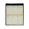 Brepols Omniplan Palermo weekagenda met uurindeling 2027 zwart (1 week per 2 pagina's) 6-talig 440323 - 2