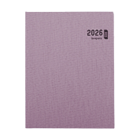 Brepols Timing Toile Ocean weekagenda met uurindeling 2026 rood (1 week per 2 pagina's) 6-talig 0.136.2065.99.6.0RD 262463