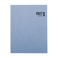 Brepols Timing Toile Ocean weekagenda met uurindeling 2027 hemelsblauw (1 week per 2 pagina's) 6-talig 440284