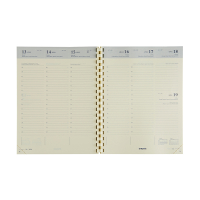 Brepols Timing weekagenda met uurindeling 2026 navulling (1 week per 2 pagina's) 6-talig 0.136.9900.00.2.0 262419