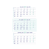 Brepols driemaandskalender 2027 4-talig 440241 - 1