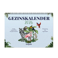 Brepols gezinskalender met weekoverzicht 2026 NL 1.865.9900.00.4.0 262514