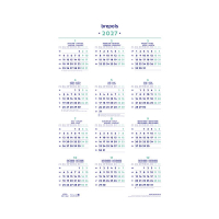 Brepols jaarkalender 2027 4-talig 440242