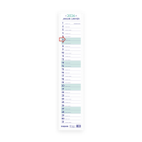 Brepols maand lintkalender 2026 2-talig 1.855.9900.00.0.0 262530