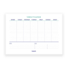 Brepols weekplanner ongedateerd blauw (56 vel) EN 1.890.9900.99.5.0BL 262552 - 2