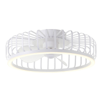 Plafondventilator met LED lamp | Capo | Ø 48 cm | 2700-6500K | Wit | 36W | Brilliant LBR00004