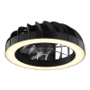 Plafondventilator met LED lamp | Fanora | Ø 46 cm | RGBIC + 2700-6500K | Zwart | 30W | Brilliant LBR00008 - 2