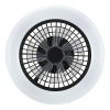 Plafondventilator met LED lamp | Montero | Ø 42 cm | 2700-6500K | Zwart | 20W | Brilliant LBR00011 - 3