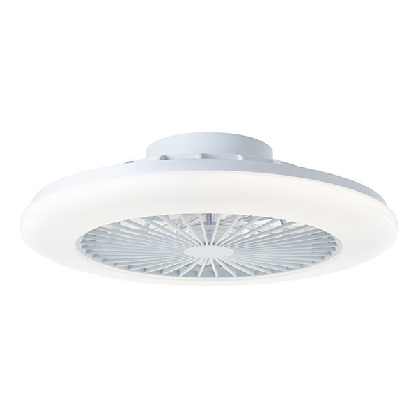 Plafondventilator met LED lamp | Salerno | Ø 48.5 cm | RGBIC + 3000-6500K | Wit | 40W | Brilliant LBR00002 - 2