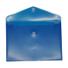 Bronyl documentenvelop A4 transparant blauw 440453 - 2