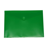 Bronyl documentenvelop A4 transparant groen 440452