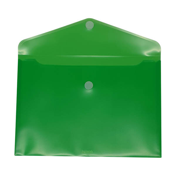 Bronyl documentenvelop A4 transparant groen 440452 - 2