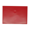 Bronyl documentenvelop A5 transparant rood 440450 - 1