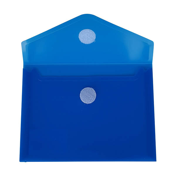 Bronyl documentenvelop A6 transparant blauw 440446 - 2
