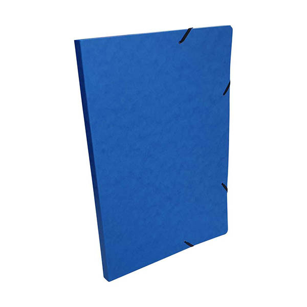 Bronyl elastobox glanskarton blauw 20 mm A3 440439 - 1