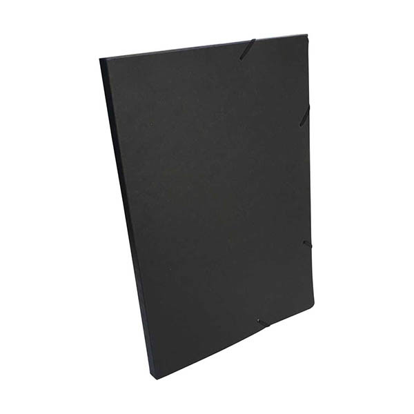 Bronyl elastobox glanskarton zwart 20 mm A3 440438 - 1