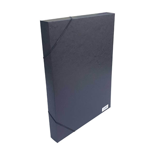 Bronyl elastobox glanskarton zwart 40 mm A3 440440 - 1