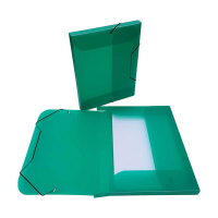 Bronyl elastobox transparant groen 25 mm 440428