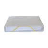 Bronyl elastobox transparant wit met gele elastiek 40 mm 440404 - 2