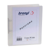 Bronyl panorama ringband met 2 O-ringen 25 mm transparant wit 440414 - 2
