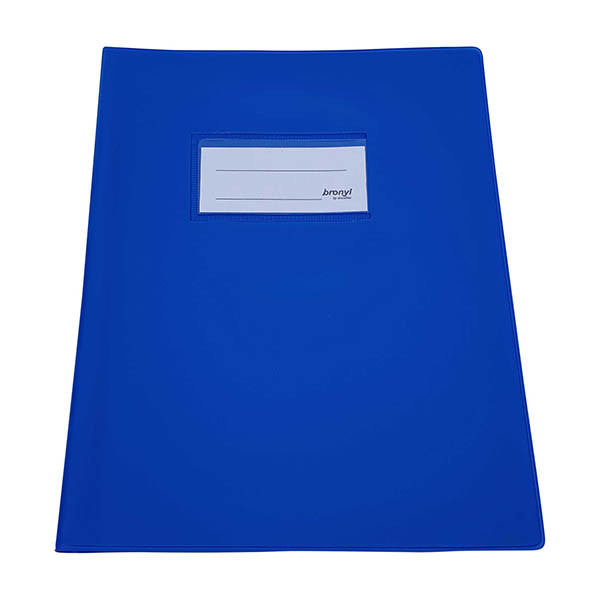Bronyl schriftomslag blauw A5 440473 - 1