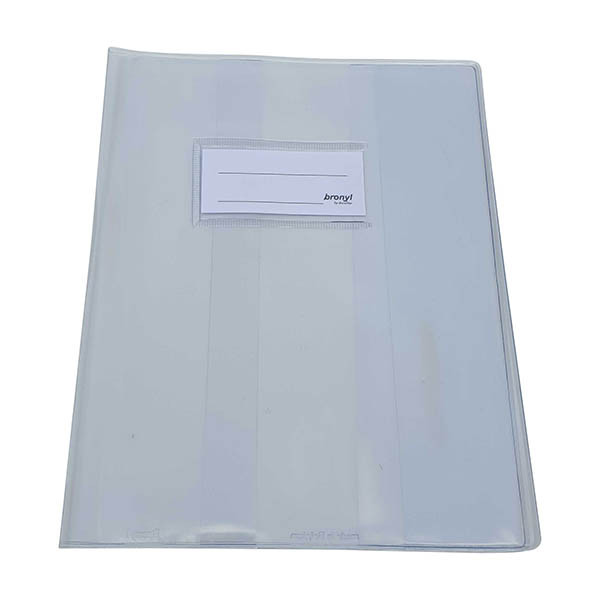 Bronyl schriftomslag helder transparant A5 440494 - 1