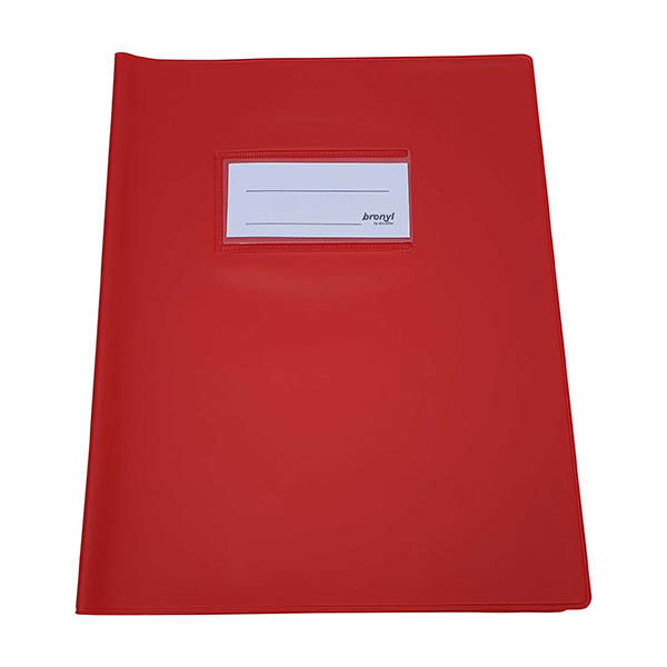 Bronyl schriftomslag rood A5 440470 - 1