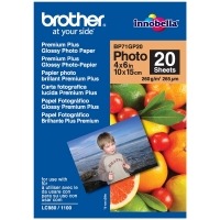 Brother BP71GP20 premium plus glossy photo paper 260 grams 10 x 15 cm (20 vel) BP71GP20 063502
