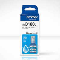 Brother BTD180BK inktfles cyaan (origineel) BTD180C 051506
