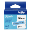 Brother Btag-L31 niet-gelamineerde tape zwart op lichtblauw 12 mm (origineel