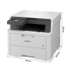 Brother DCP-L3520CDWE all-in-one A4 laserprinter kleur met wifi (3 in 1) 834068 - 4