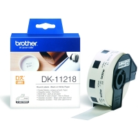 Brother DK-11218 rond label wit (origineel) DK11218 080718
