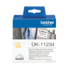 Brother DK-11234 zelfklevende naambadge labels zwart op wit (origineel) DK-11234 350552